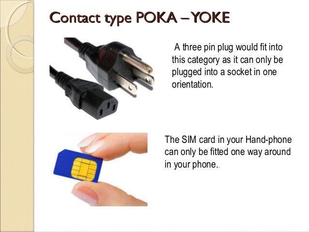 poka yoke contact method example