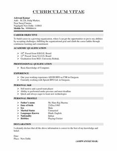 page numbers on resume example