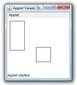 example image program applet objects