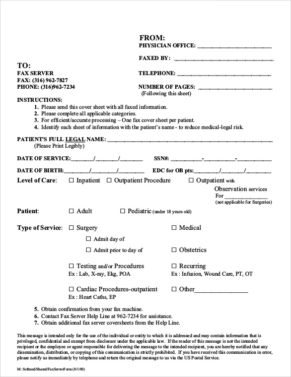 how to write a fax cover sheet example