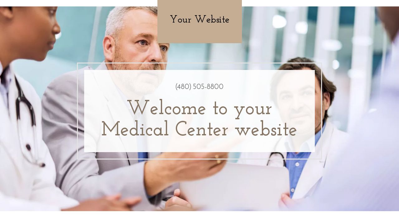 example center alignment on website