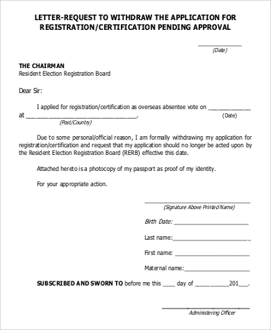 job approval letter sinp example