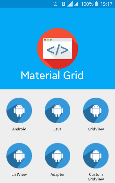 android gridview image gallery example