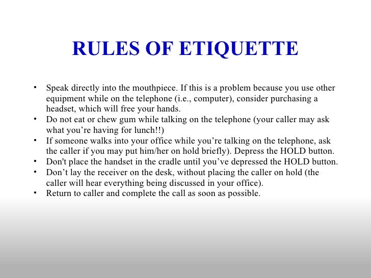 example of rules policies regulations for communication in a workplace
