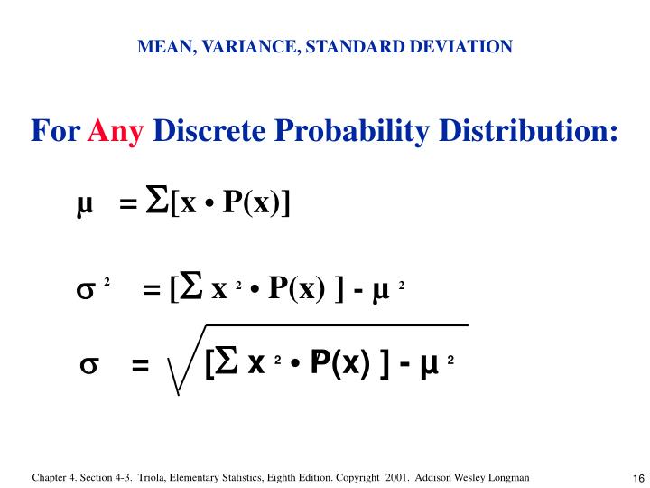 discrete probability distribution example problems and solutions