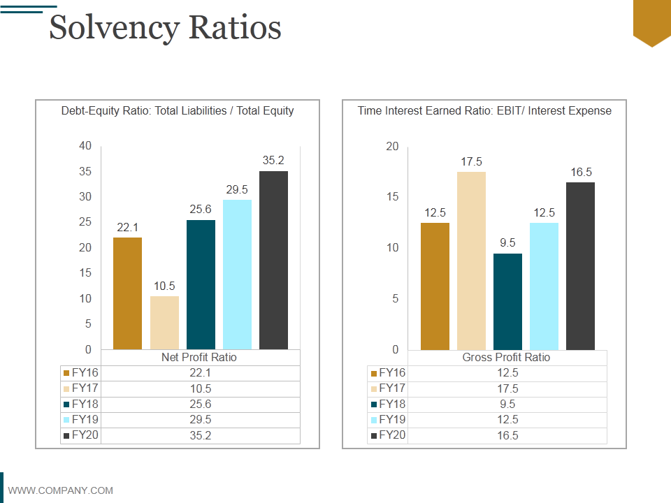 long term solvency ratio example