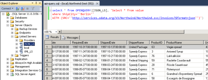 sas odbc connection to sql server example