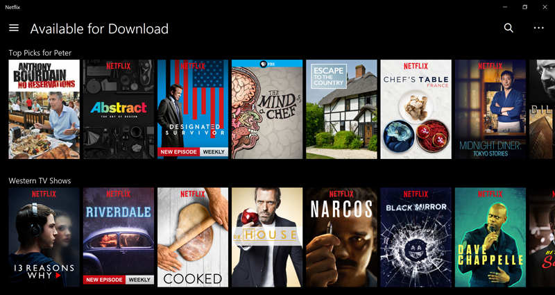 how to watch netflix example show
