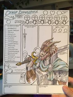 d&d 5e character sheet example tempest cleric