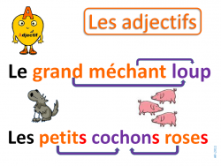 des example d adjectif francasi