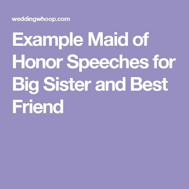 example of very short speech about friendship
