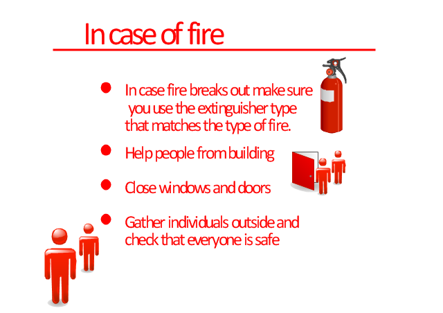 example of an approved fire safety plan