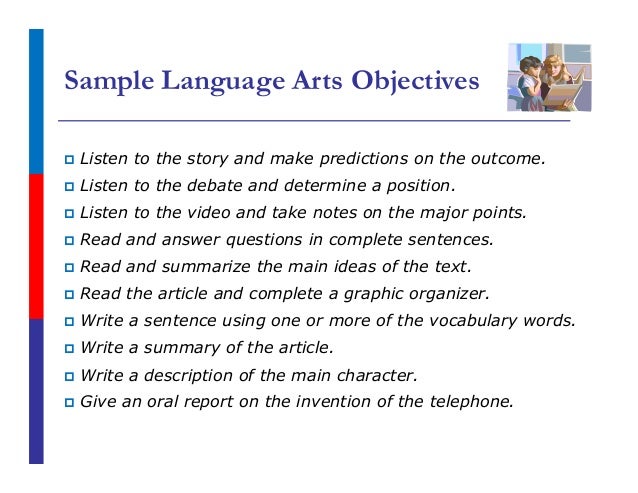 example of story grammar for elementary