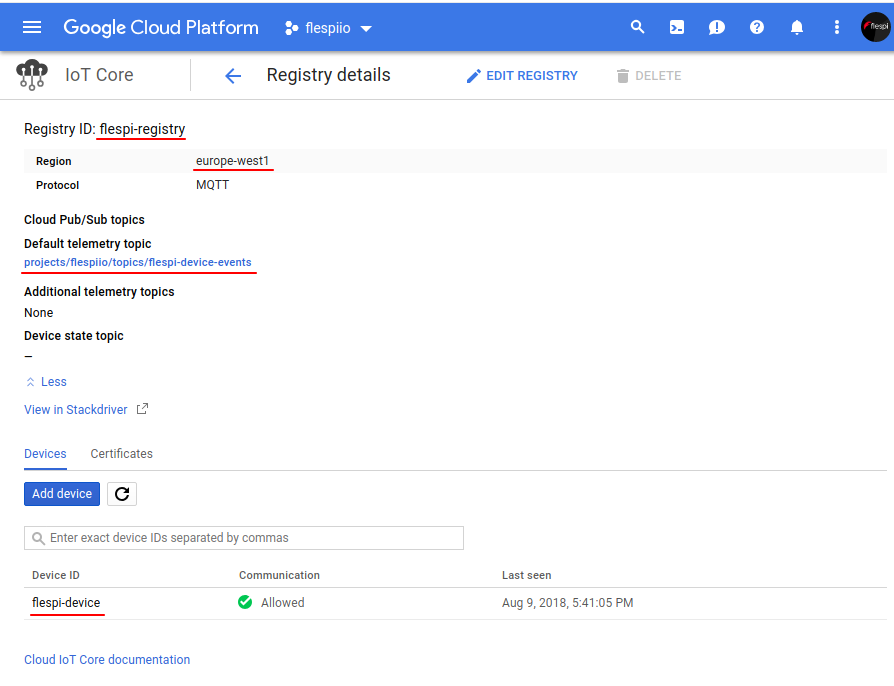 google cloud storage node js example