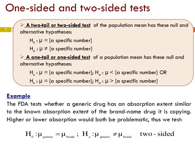 ho and ha hypothesis example