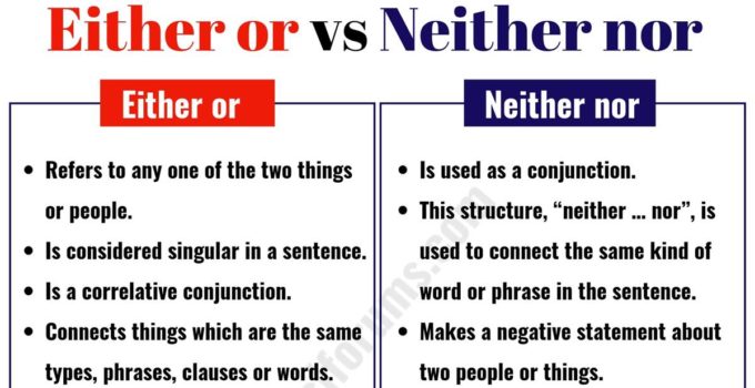 neither nor usage example sentences