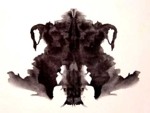 the well-known rorschach inkblot test is an example of a