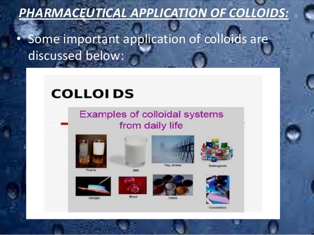 what is an example of a colloid